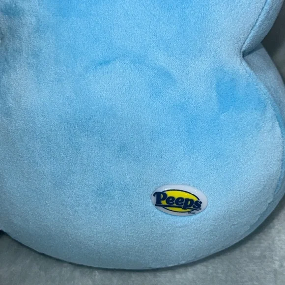 Peeps Blue Plush Bunny Pillow - Picture 11 of 12